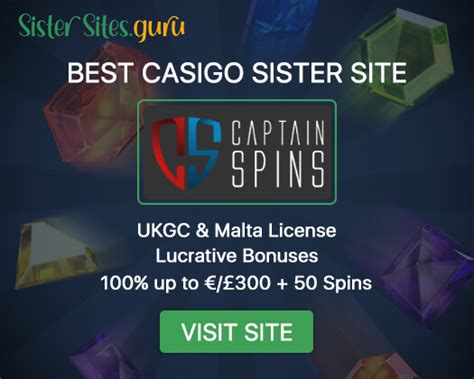 Casigo sister sites  The welcome package is available in four categories namely: First deposit: Fund your account with NZ$ 10 then bet at least NZ$5 to claim a 200% match up bonus up to NZ$200 and a bonus of 100 FS